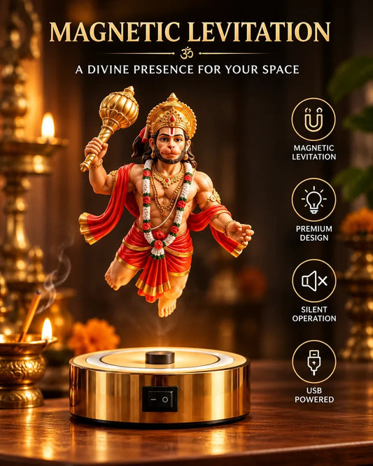 Levitating Hanuman Idol