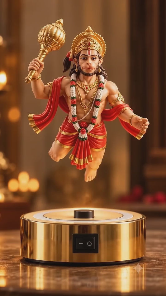Levitating Hanuman Idol